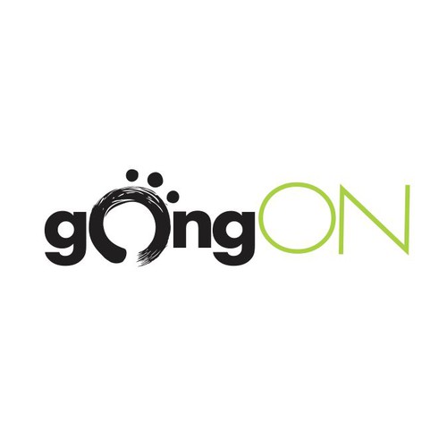 gongON logo creation