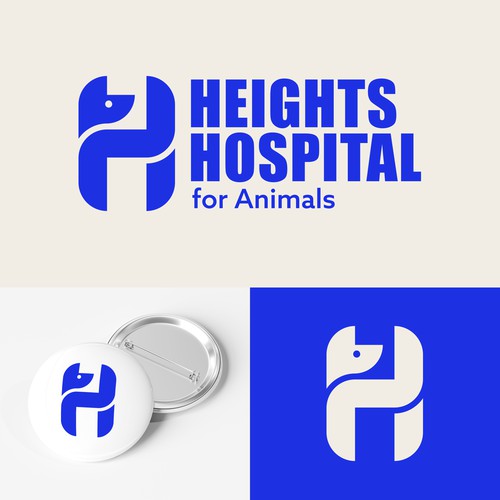 Logo concept - Heights Hospital for Animals