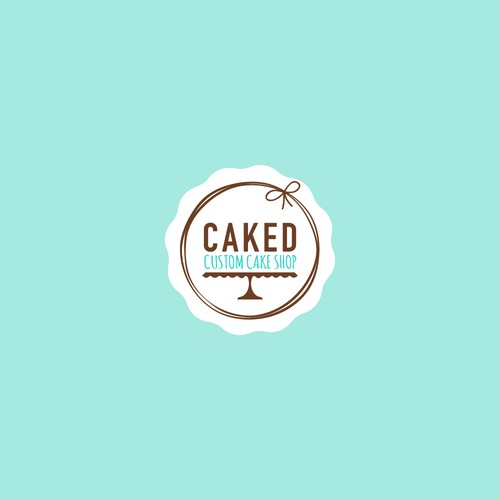 Logo for custom bake shop.