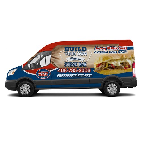 Carwrapp Design for Jersey Mike's Subs