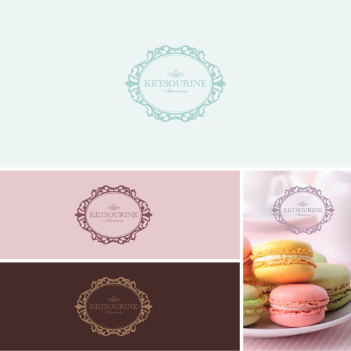 logo for Ketsourine Macarons