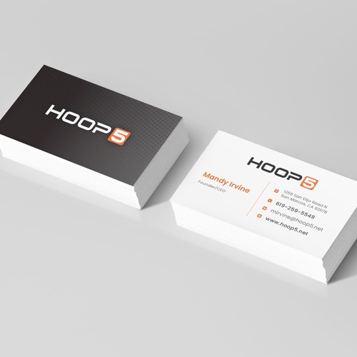 Hoop 5 business Cards