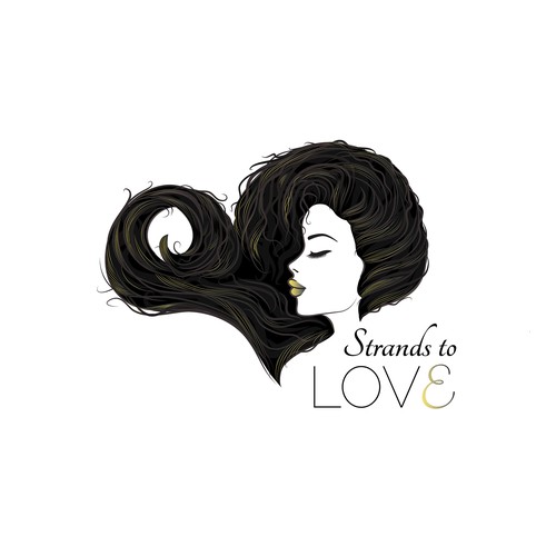 Logo design for hair salon/product