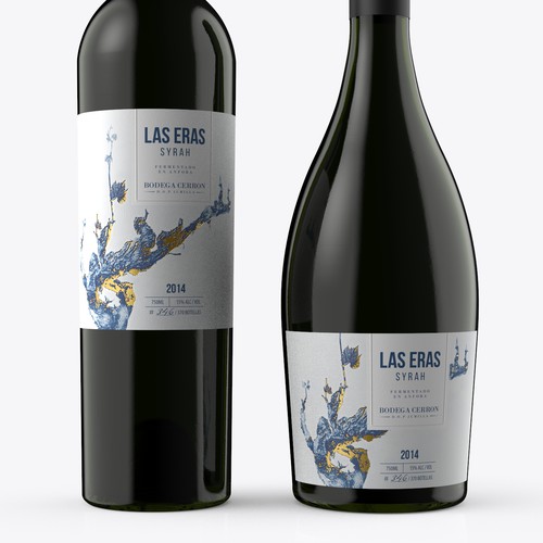 Organic Exclusive Wine Label Design