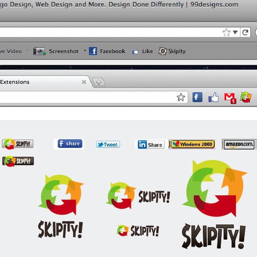 Design the Skipity Buttons and Icon!