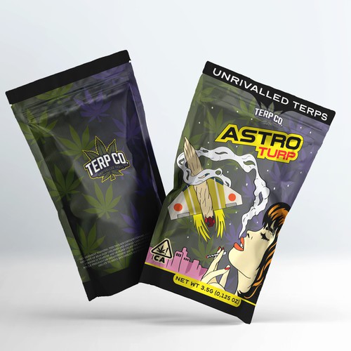 Cannabis packaging design