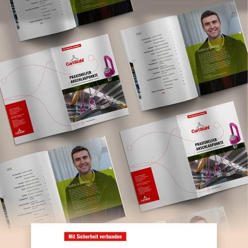 Cover + back page DIN A4 catalog as standard layout / Titel- + Rückseite DIN A4 als Standardlayout