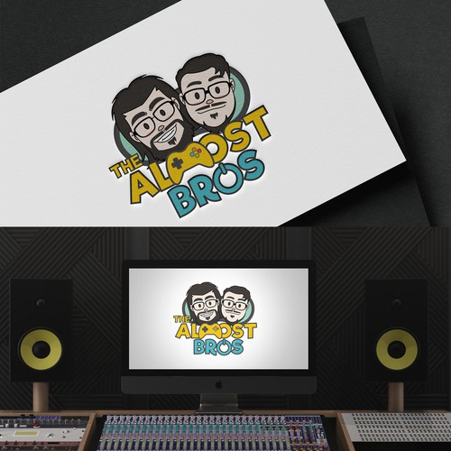 Logo concept for Almost Bros