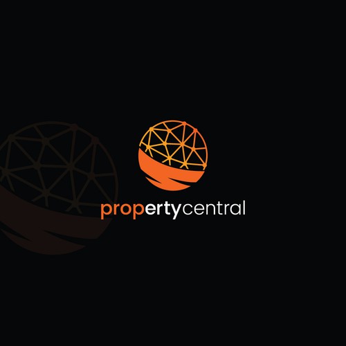 PropertyCentral logo design