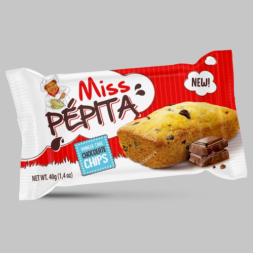 Miss Pepita Vanilla Cake
