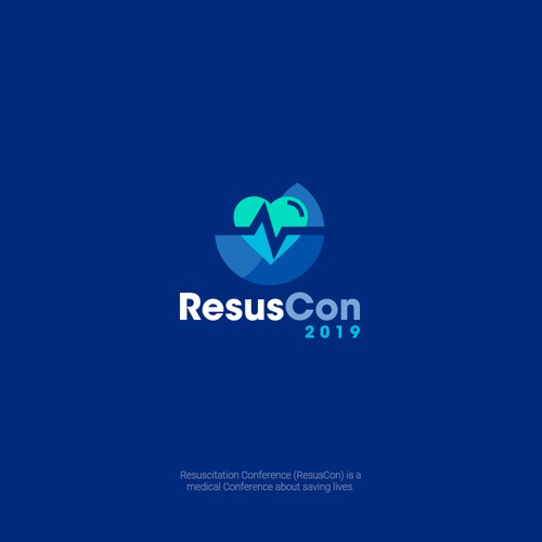 Logo designed for a medical conference