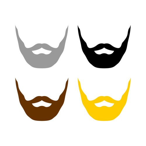 Masculine Beard Icon