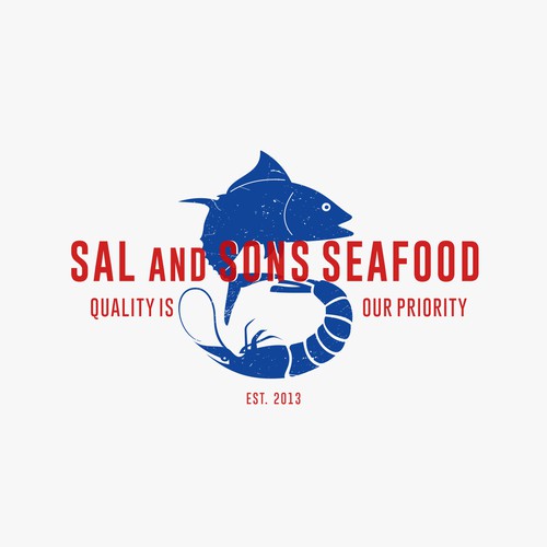 Logo Concept for a Seafood Restaurant