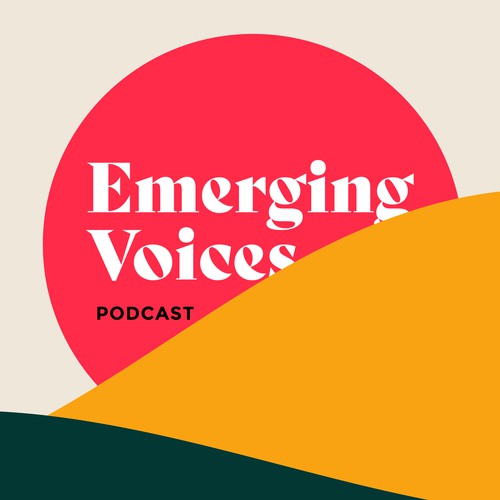 'Emerging Voices' podcast cover art