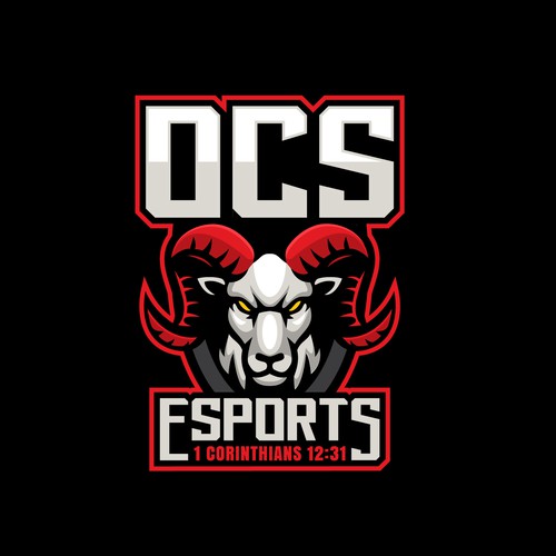 Logo for Christian School esports team