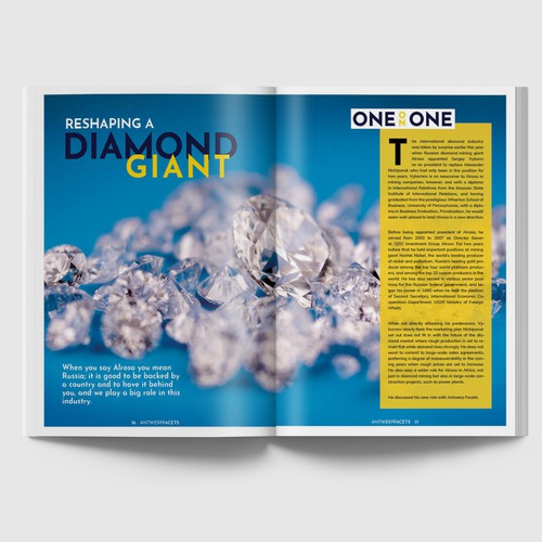 Magazine design