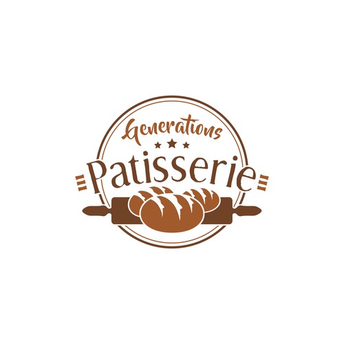 vintage logo for bakery