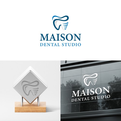 Bold logo concept for dental studio