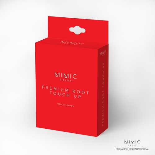 Simple and bold design for cosmetic product