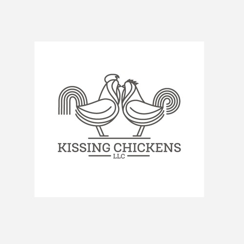 Line art logo