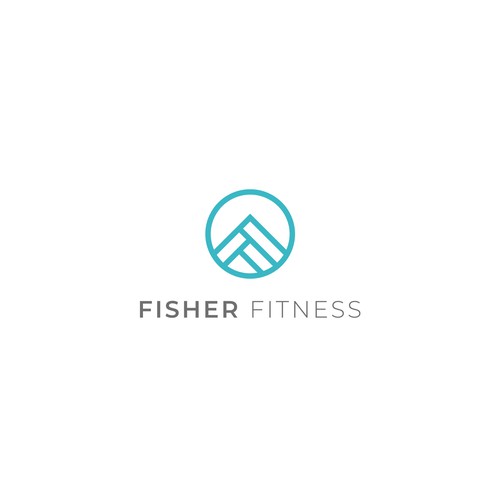 Simple logo for wellness fitness company.