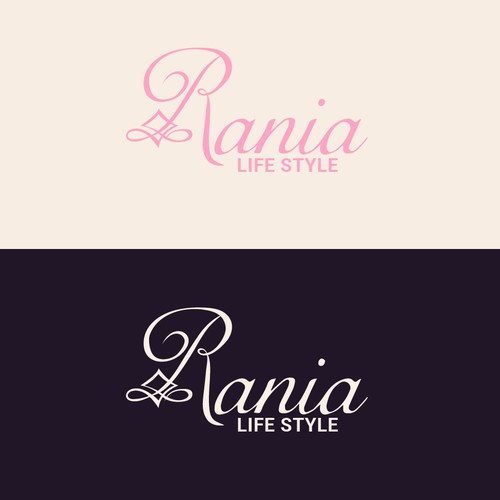 Logo concept for Rania Beauty and Cosmetics