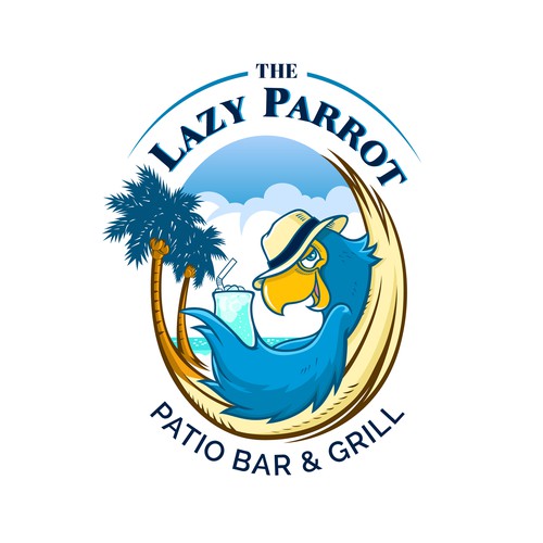 Create a fun logo for a “key West” style sports bar with a large outdoor patio bar!