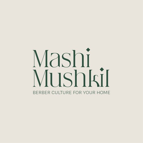 Logo for a Moroccan interior store 