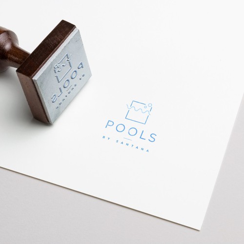 branding for swimming pool contractor.