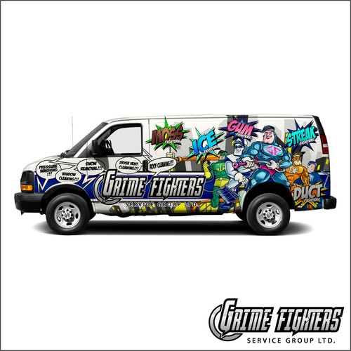 VAN WRAP Grime Fighters