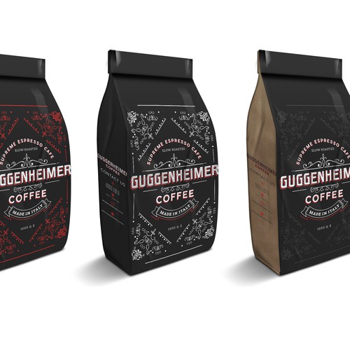 coffee pouch design