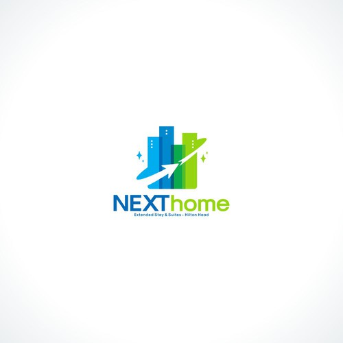 Next Home logo designs concept