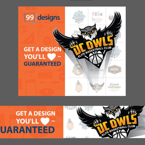 99designs needs visually stunning banner ads!