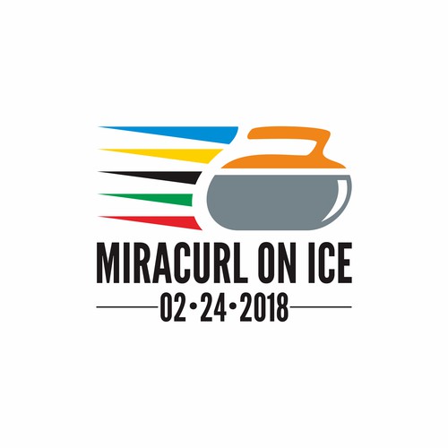 Logo concept for curling team at the winter olympic.