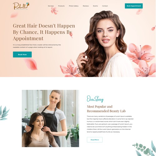 Beauty Salon Website