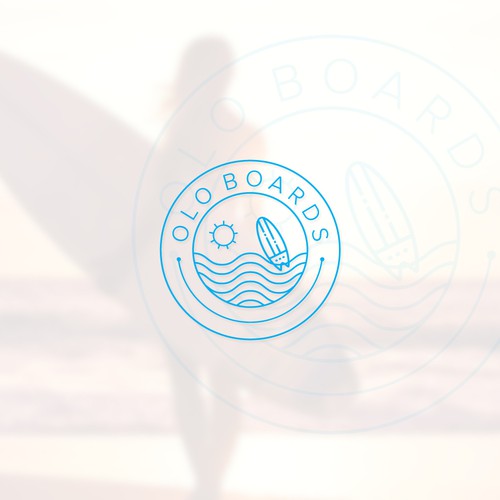 Minimalist Badge Logo