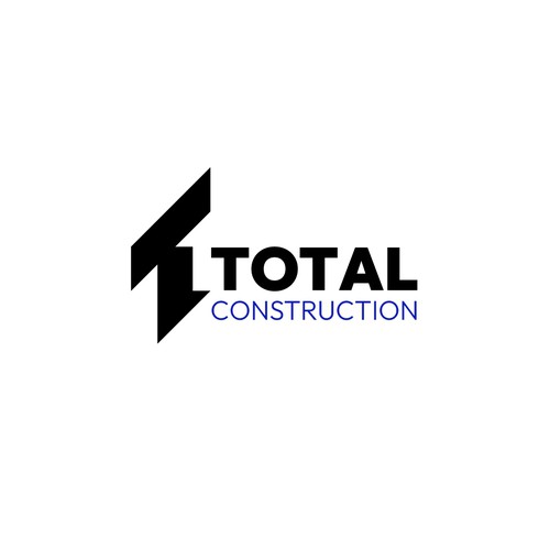 W letter logo for Total Construction