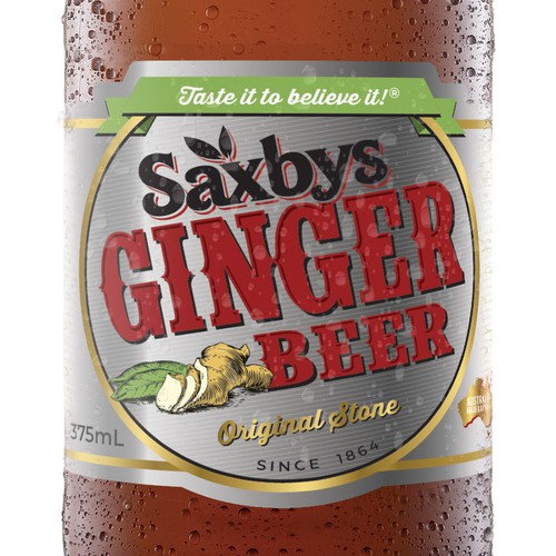 Ginger Beer Label Design