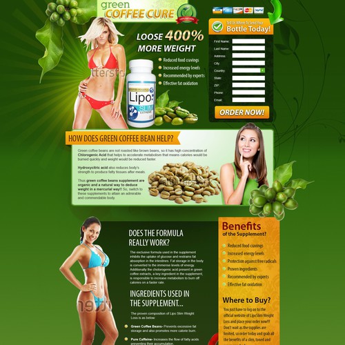 Coffee Bean Extract Weight Loss Supplement