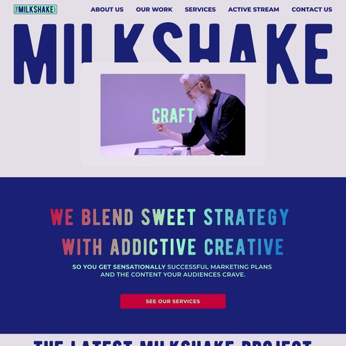 Milkshake Marketing Design
