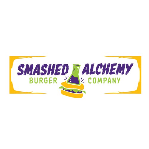Logo concept for Smash Burger Food Truck
