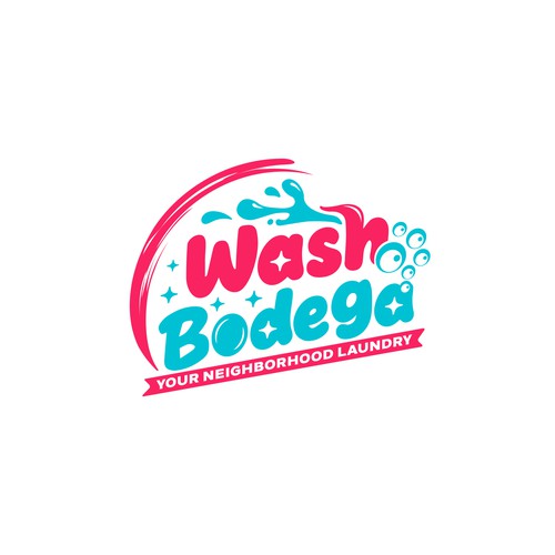 Laundry Shop Logo Design