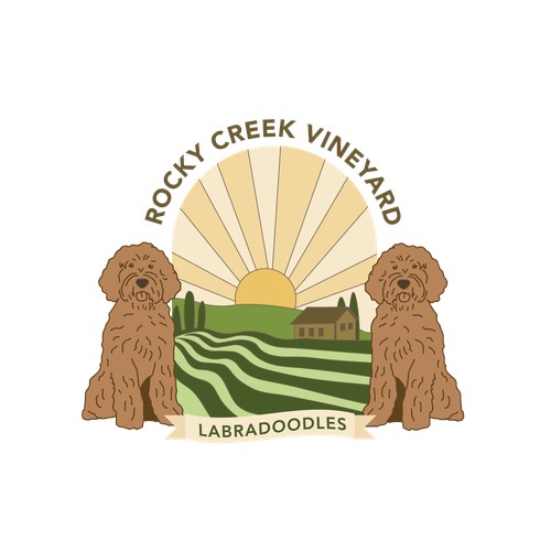 Rocky Creek Vineyard Labradoodles