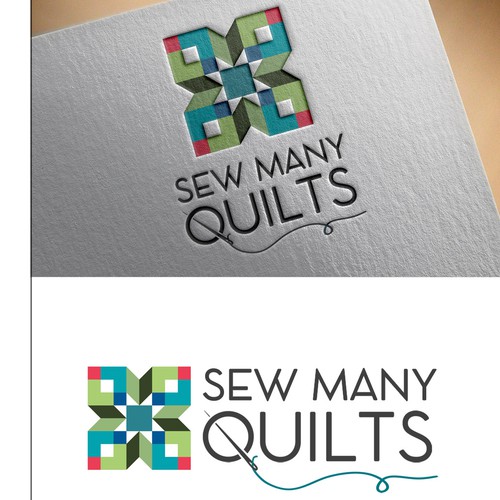 Logo for the quilt store
