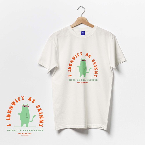 Fat Bearcat T-Shirt Design