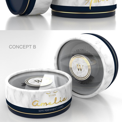 Packaging Design for False Eyelashes