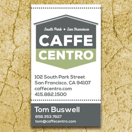 San Francisco Cafe Logo and Business Card