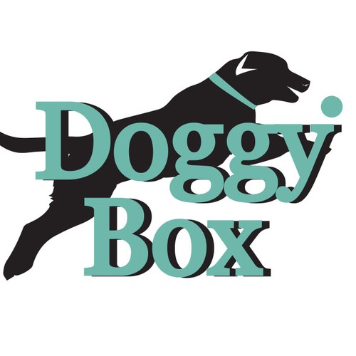 "Doggy Box" the subscription box for dogs. Logo & Business Card