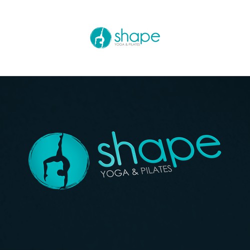 Logo for SHAPE yoga and pilates