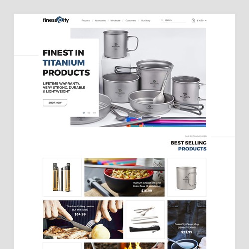 Modern E-Commerce Website
